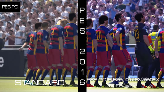 PES 2016 Beautiful SweetFX by Donyavia PES 2016 Beautiful SweetFX by Donyavia